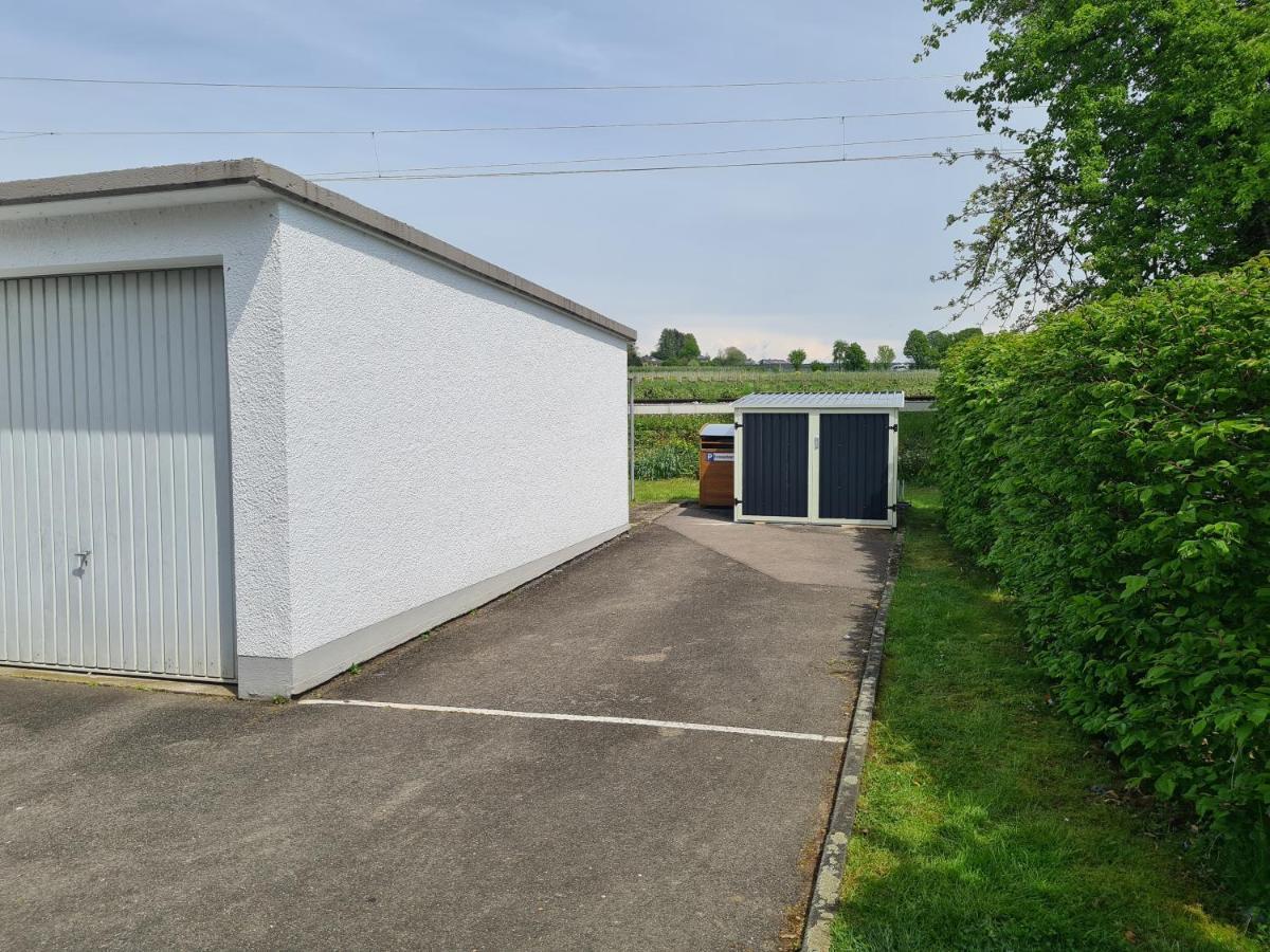 Seeblick Kampf Mit Fahrradgarage Nonnenhorn Esterno foto